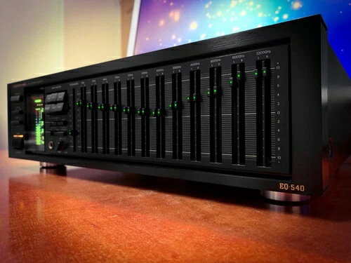 Onkyo Integra EQ-540 ??RaRe?? フラッグシップ ビンテージ ステレオ グラフィック イコライザー