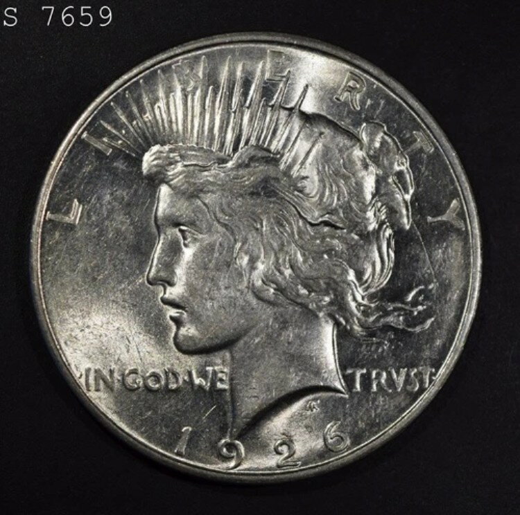 1926-D ピースダラー "BU" *1点目以降は送料無料*