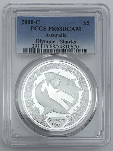 WORLD RESOURCEKINGŹۤ㤨2000ǯ ȥꥢ 5ɥ ץ롼 ? 㡼 ? ɥˡԥå ? PCGS PR68DCAM 顼פβǤʤ73,700ߤˤʤޤ