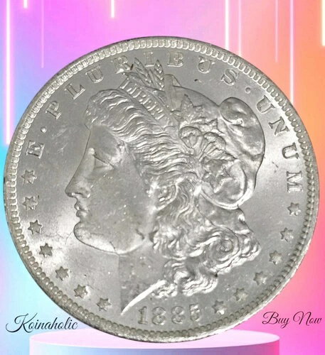 1885年 O・モーガン銀貨（未使用、旧西部時代の一部、迅速発送）