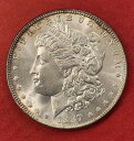1887 年 P モーガン シルバー ダラー、ジェム チョイス、未流通。