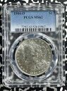 1904年頃 アメリカ 1ドル モルガン・ダラー PCGS MS62 ロット番号 G427 シルバー!素晴らしいUNC!