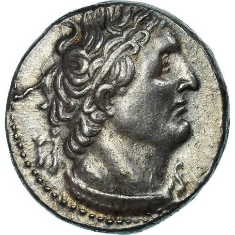 [#1068125] コイン、エジプト、プトレマイオス6世、テトラドラクマ、紀元前179-178年、キプロス、AU、シル、ve