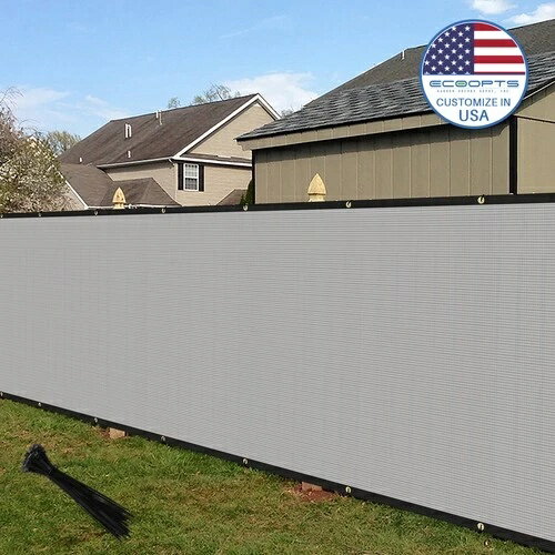 6フィートのプライバシーフェンススクリーンUVプルーフフェンスメッシュシェードネットカバーガーデン..