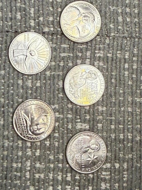 希少なトップ5アメリカンウィメンズシリーズクォーターコインフルセット