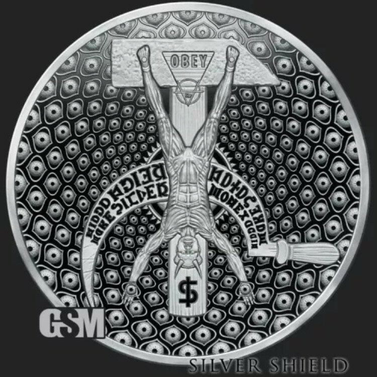 2022年 5オンス プルーフ コズミック マオ - 超希少 - 低COA 28 - シルバーシールド - SSG