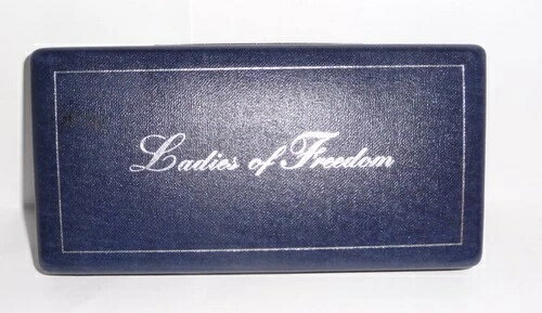 1998年 LADIES of FREEDOM、米国SAE & 英国ブリタニア 2コインセット、OGP お読みください