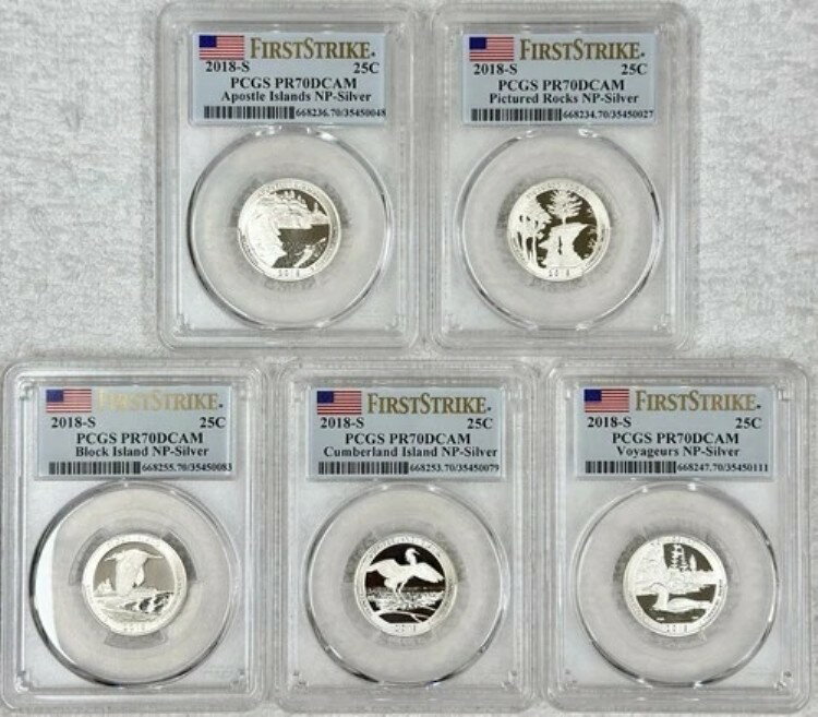 2018 Sプルーフ シルバー クォーター