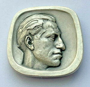 ジョージ・ガーシュイン(1898-1937)ユダヤ系アメリカ人殿堂入り .999 純銀メダル