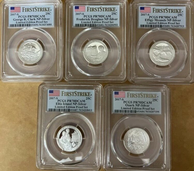 2017-S 限定版 シルバー クォーターセ