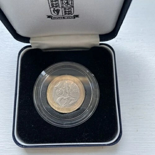 楽天WORLD RESOURCE【KING店】北アイルランド コモンウェルスゲームズ 2ポンドコインケース入り 超レア 低ミントナンバー