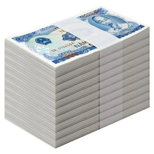 ベトナム 5000 ドン、1991 年、P-108、UNC X 1000 PCS レンガ