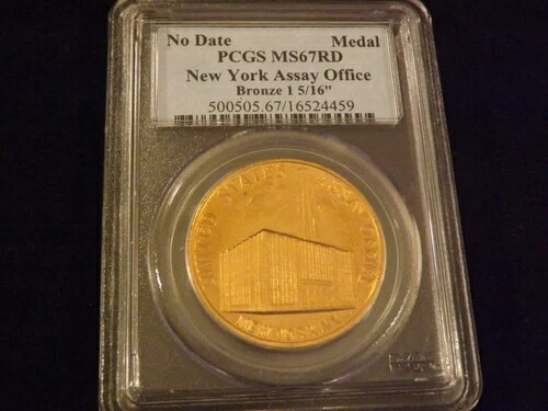 メダル番号 日付 ニューヨーク検査局 PCGS MS 67 RD