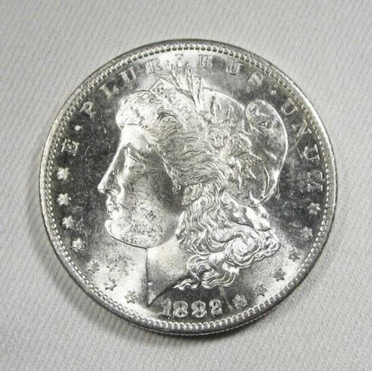 楽天WORLD RESOURCE【KING店】1882-S 銀モルガンドル VCH UNC AL671