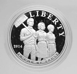 2014P USA アメリカ合衆国 1964年公民権法 プルーフ銀貨 i95108