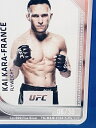 2024- UFCトレーディングコイン- カイ・カラ・フランス - 1オンス シルバープルーフコイン 06/30