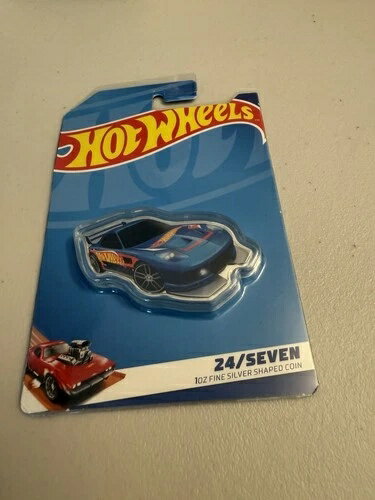 2025年 ソロモン諸島 ホットウィール 24/セブン 1オンス シルバーカラーコイン