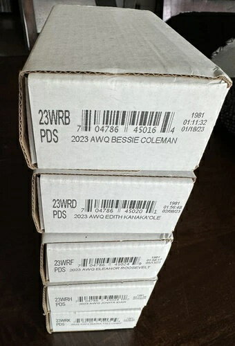 2023年アメリカンウィメンズクォーター3ロールPDSオリジナルシールセット