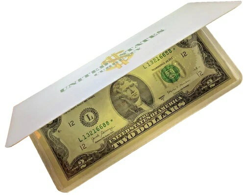 2017年5月 新規掲載 $2 紙幣 スター UNC 固有のシリアル番号付き ギフトに最適(3)
