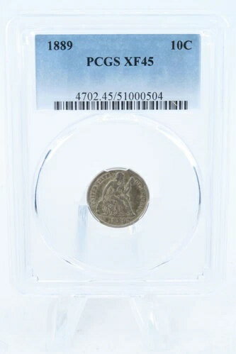 1889-P PCGS XF45 リバティ・シーテッド