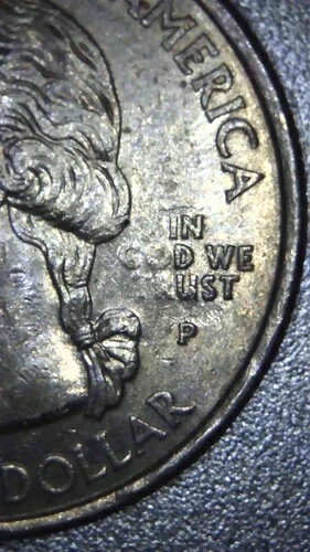 2005 P カンザス ダブル G/O IN GOD WE RUST