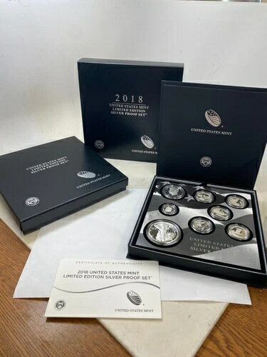 2018年米国限定版シルバープルーフセット