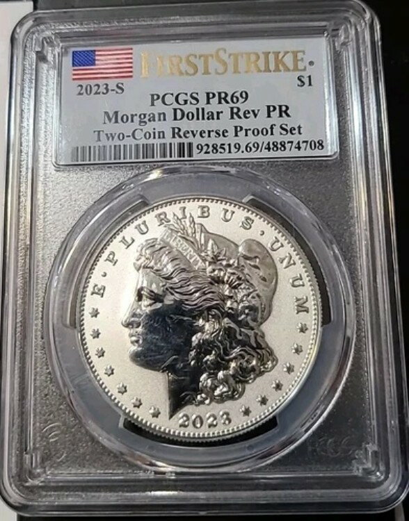 2023 S リバースプルーフ モルガン シ