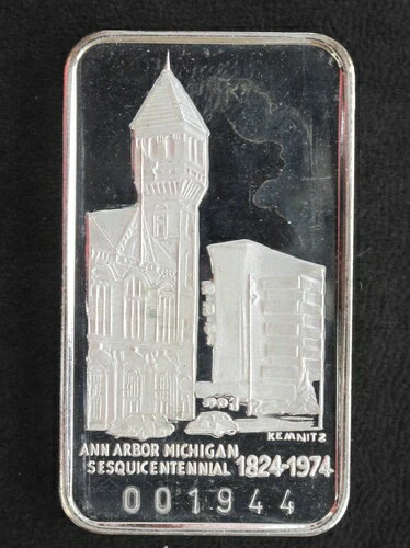 1974年 スイスミント ミシガン州アナーバー シルバーアートバー SWISS-16 P2220のサムネイル