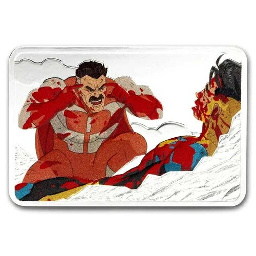 2025年ニウエ1オンス銀貨2ドル無敵：オムニマン