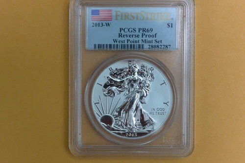 2013 W リバース プルーフ シルバー 