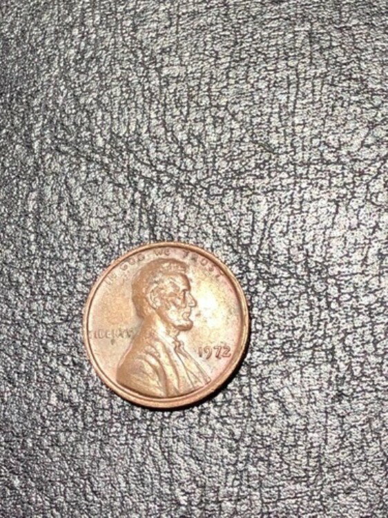 楽天WORLD RESOURCE【KING店】1972年リンカーンセントエラーコイン、中心から外れた縁取りのエラー