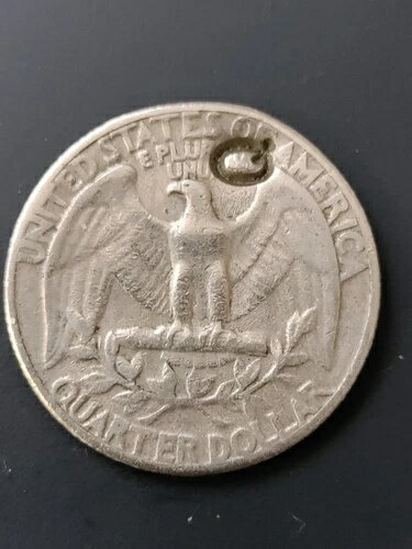 1967年ワシントン・クォーター25セント。素晴らしいコインです。評価はあなた次第です。S-720