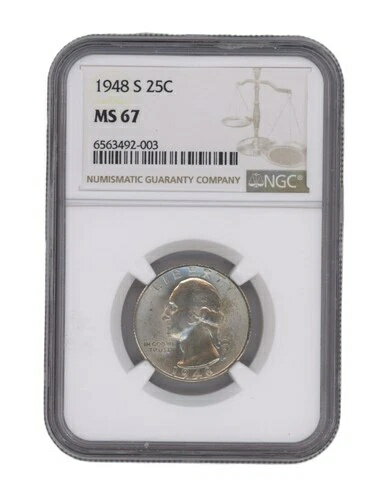 1948 S GW 25CСNGC MS 67NGC-6563492-003