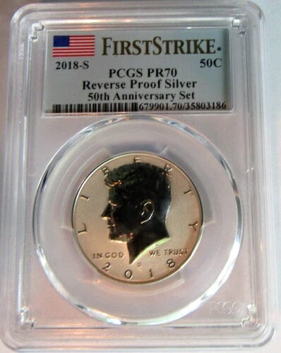 2018 Sプルーフ ケネディ ハーフダラ