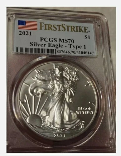 2 2021 pcgsファーストストライクMS-70タイプ1とタイプ2 MS-70をあなたのものにしましょう