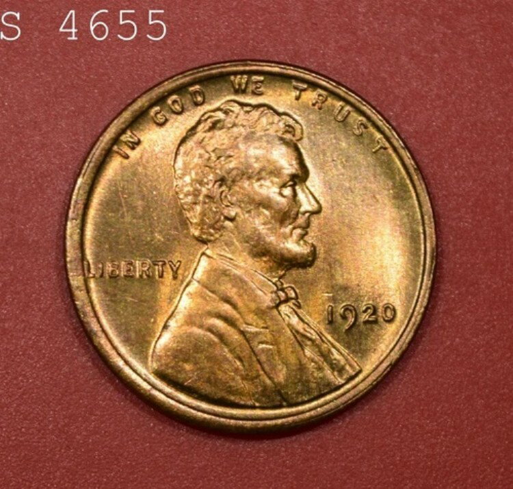 1920年リンカーン・ウィート・セント「ジェムBUレッド」*1点目以降送料無料*