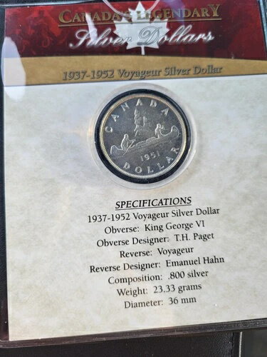 1937 〜 1952 年 ヴォイジャー シルバー ダラー