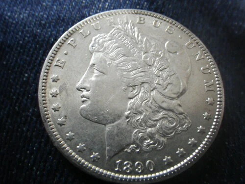 1890 CC モーガン $-BU MS+++/+ EX+ ストラ