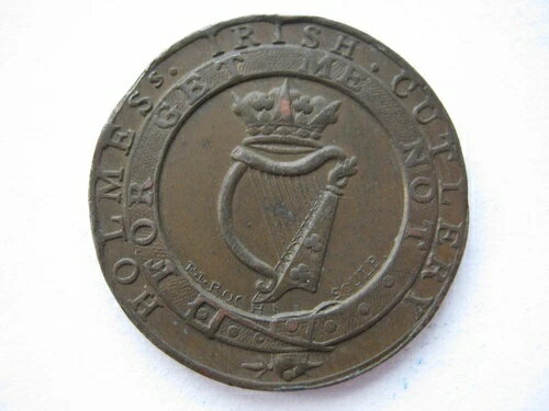 アイルランド ダブリントークン 1830年頃 ホームズ・アイリッシュ・カトラリー