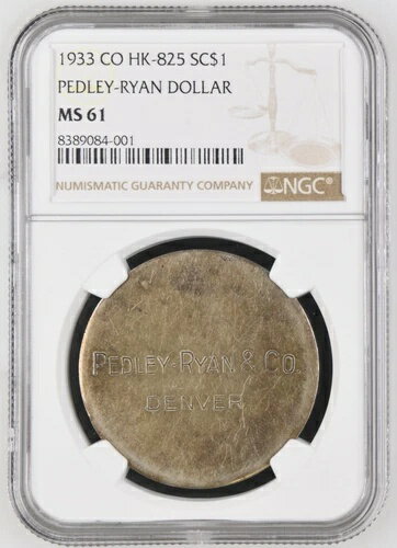 1933ǯ SC$1 ɡɡ顼 HK-825 ڥɥ꡼饤󡦥顼 NGC MS61