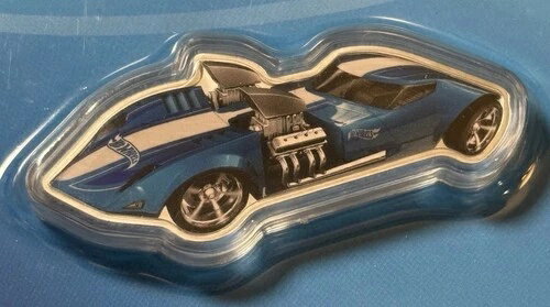 2023 1オンス .9999 ファインシルバー PAMP スイス ホットウィール ツインミル カラーコイン COA 付き!