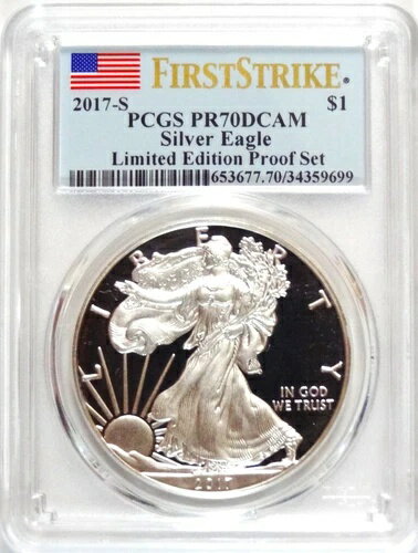 2017-S シルバーイーグル ファースト