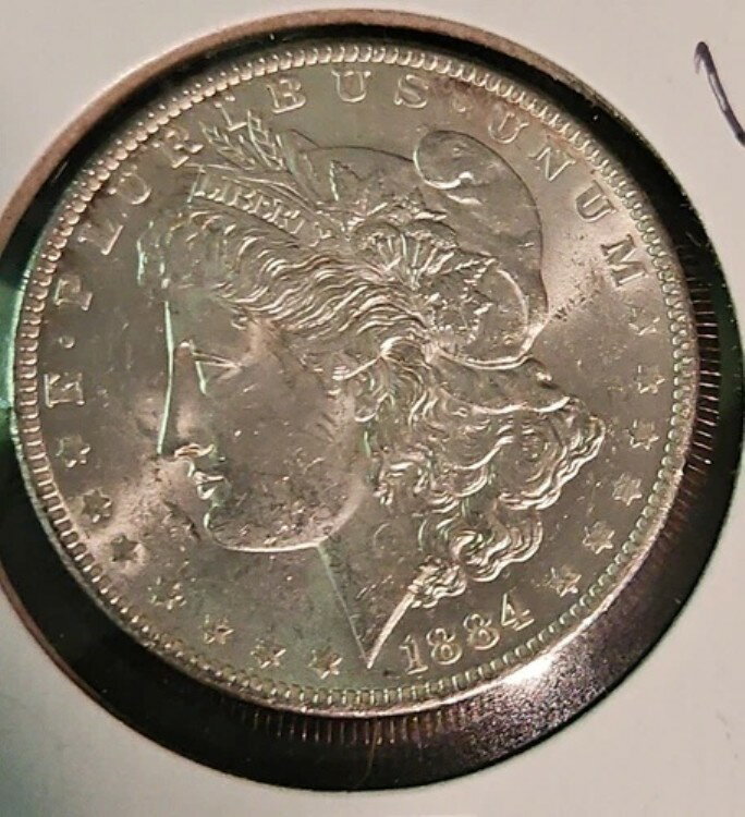 1884-O モーガン銀貨 BU - あなたが評価します!