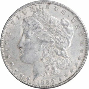 1899年 モルガン銀貨 AU未認定 #125(3)