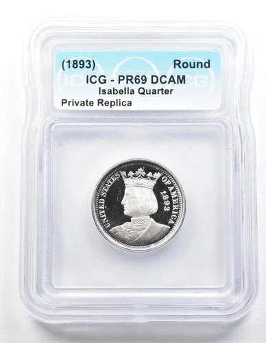 1893年 イザベラ クォーターハーフド