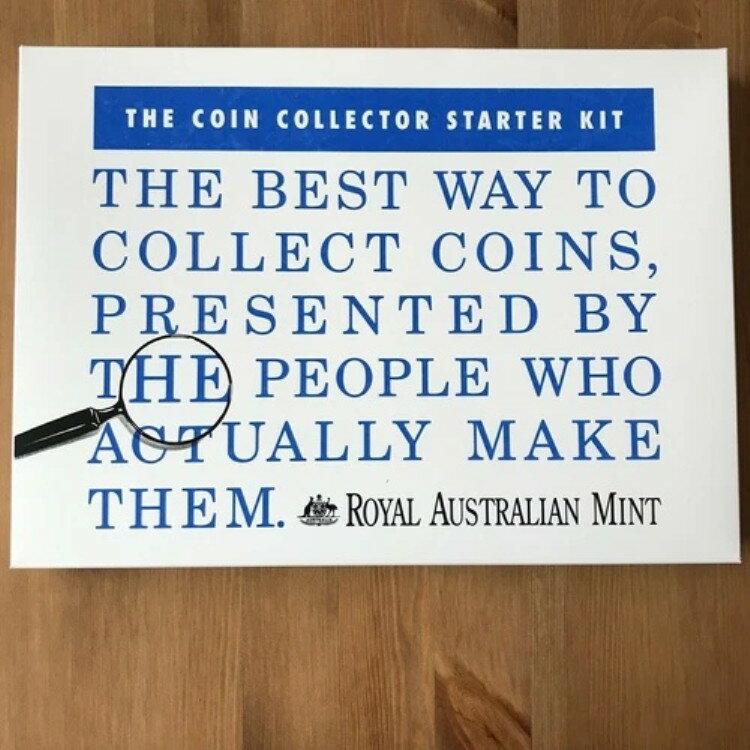 1991年 オーストラリア王立造幣局 コインコレクタースターターキット 1991年 UNCセット付き 希少