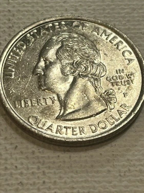 1000ドルオフ 1999年ジョージア州立クォーター硬貨（エラーP、ミントマーク付き）希少品