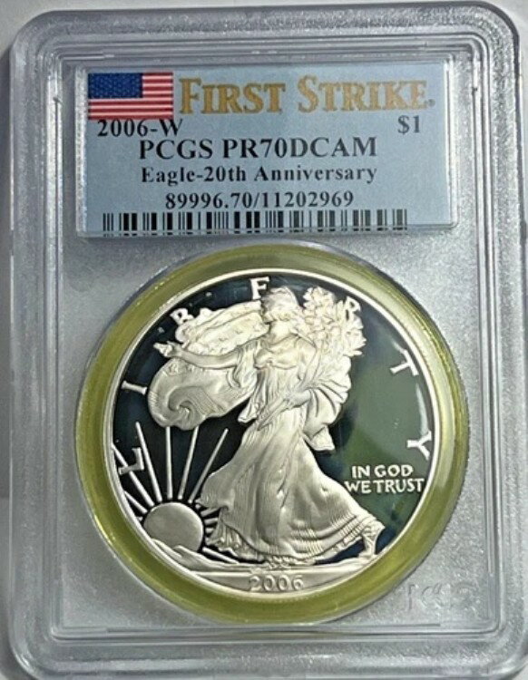 2006年 Wプルーフ シルバーイーグル P