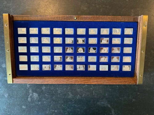 歴史に残る偉大な帆船のミニコインコレクション 純銀貨