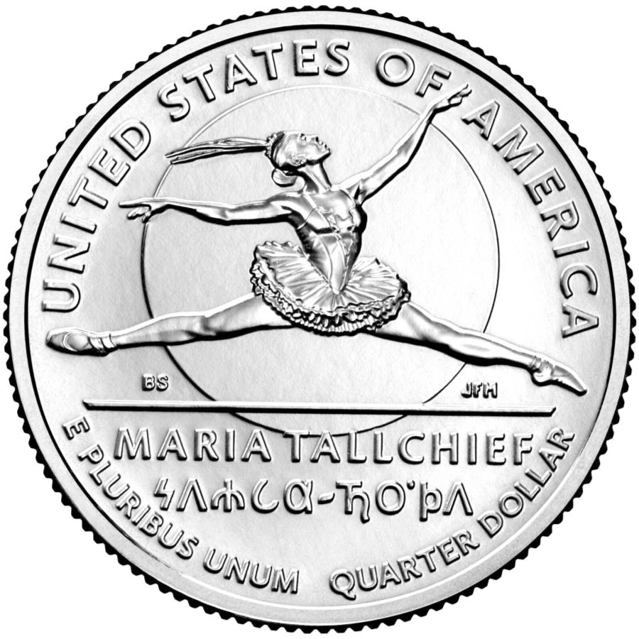 ڶ/ʼݾڽա ƥ 󥳥 [̵] 2023 S Maria Tallchief Women's Quarter-ӥͥȥ饤5ܤι**** 2023 S Maria Tallchief Women's Quarter - Business Strike (5th Issue)**Pre-Sale**